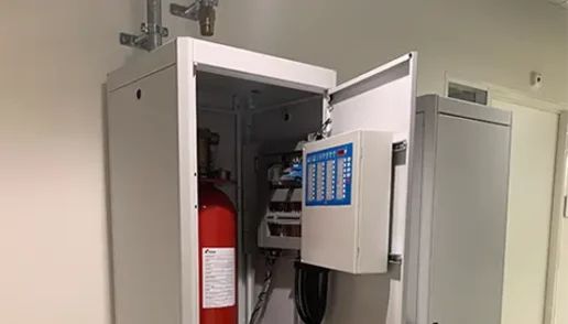 Modulair blusgassysteem