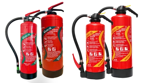 Gamme extincteurs Easytech