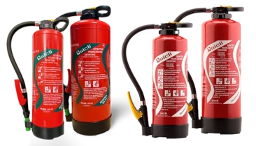 Gamme extincteurs Helvetech