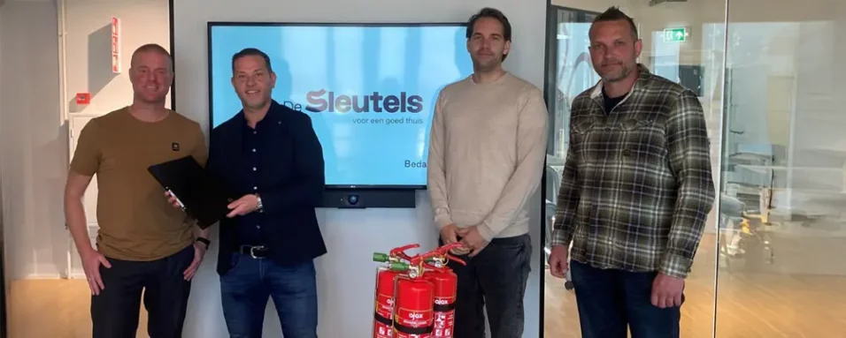 Afbeelding-De Sleutels en Chubb Fire & Security gaan samenwerking aan voor drie jaar