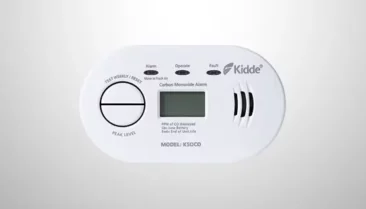 Batterijgevoede-koolmonoxidemelder